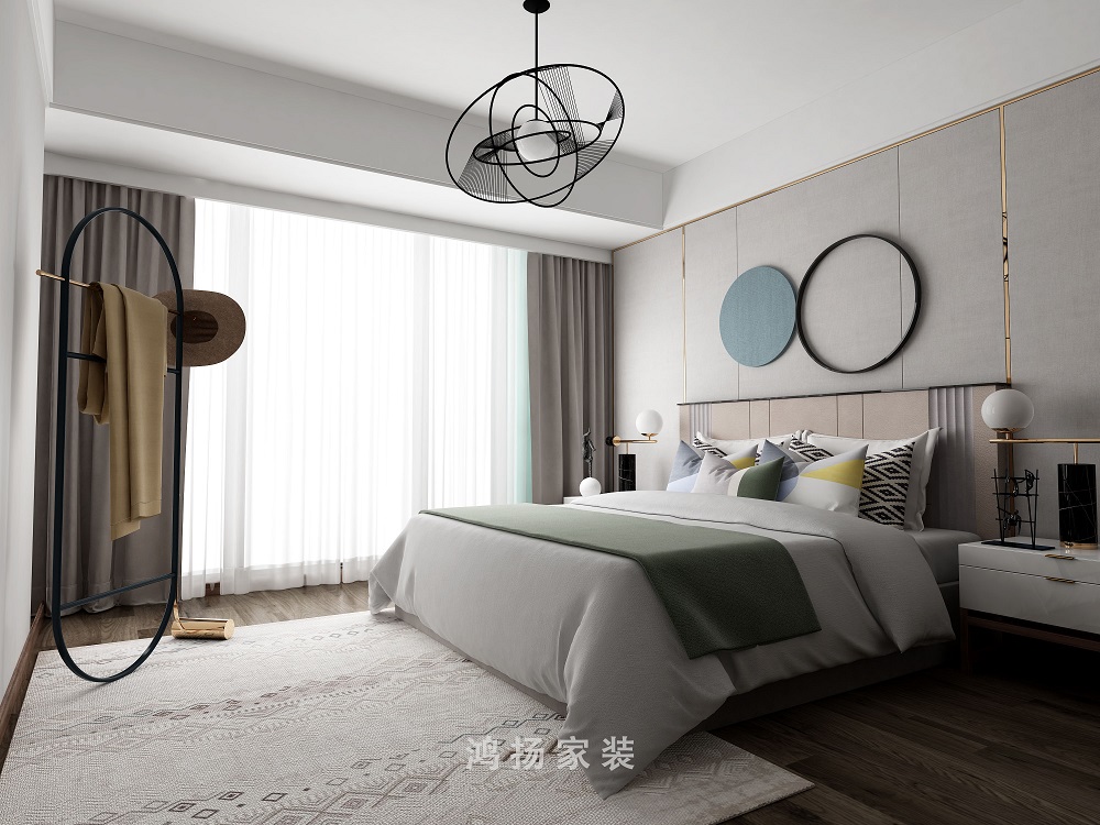 爵世名邸400㎡雅致現代別墅 裝修案例效果圖-2