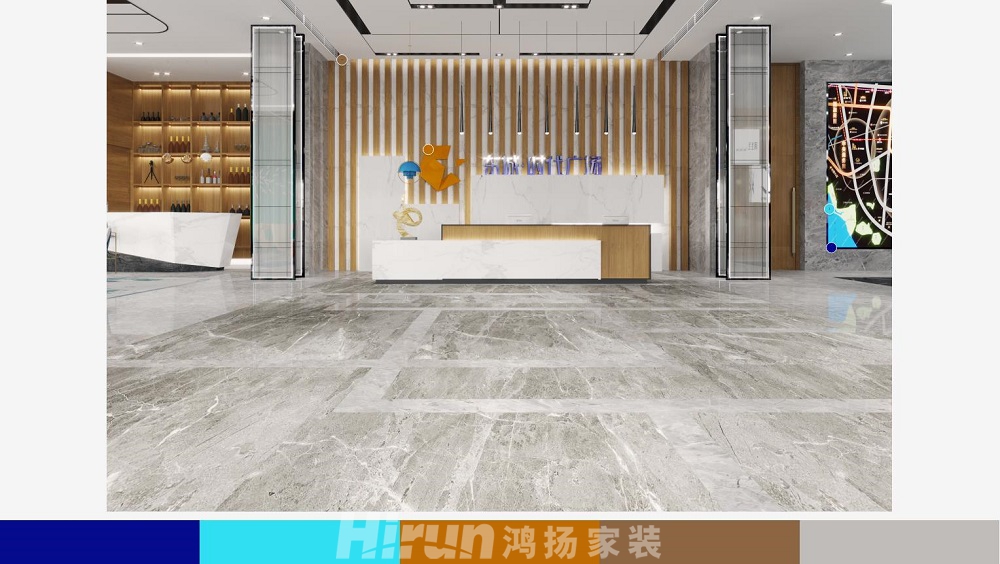 東城時(shí)代廣場800㎡商鋪 裝修案例效果圖-3