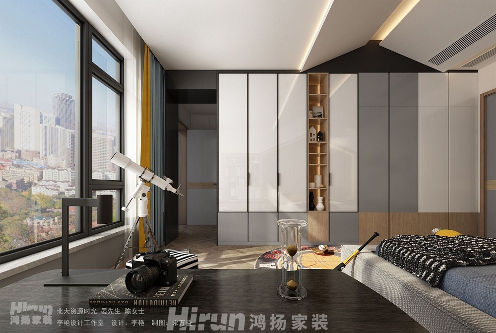 北大資源時(shí)光450㎡復(fù)合寫意別墅 裝修案例效果圖-5132394225946018