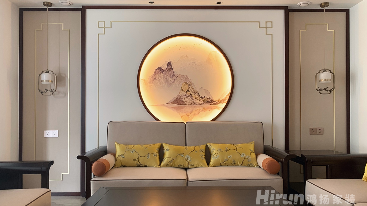 美的國賓府150㎡復(fù)合寫意四居室 裝修案例實景圖-2