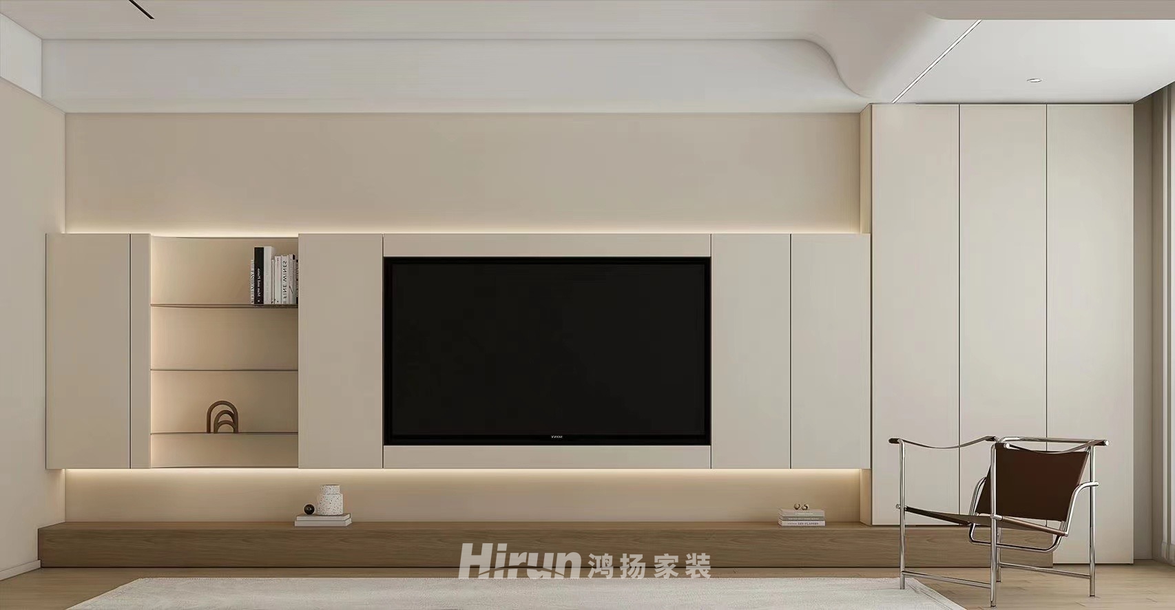 八方小區140㎡北歐之光四居室 裝修案例效果圖-4