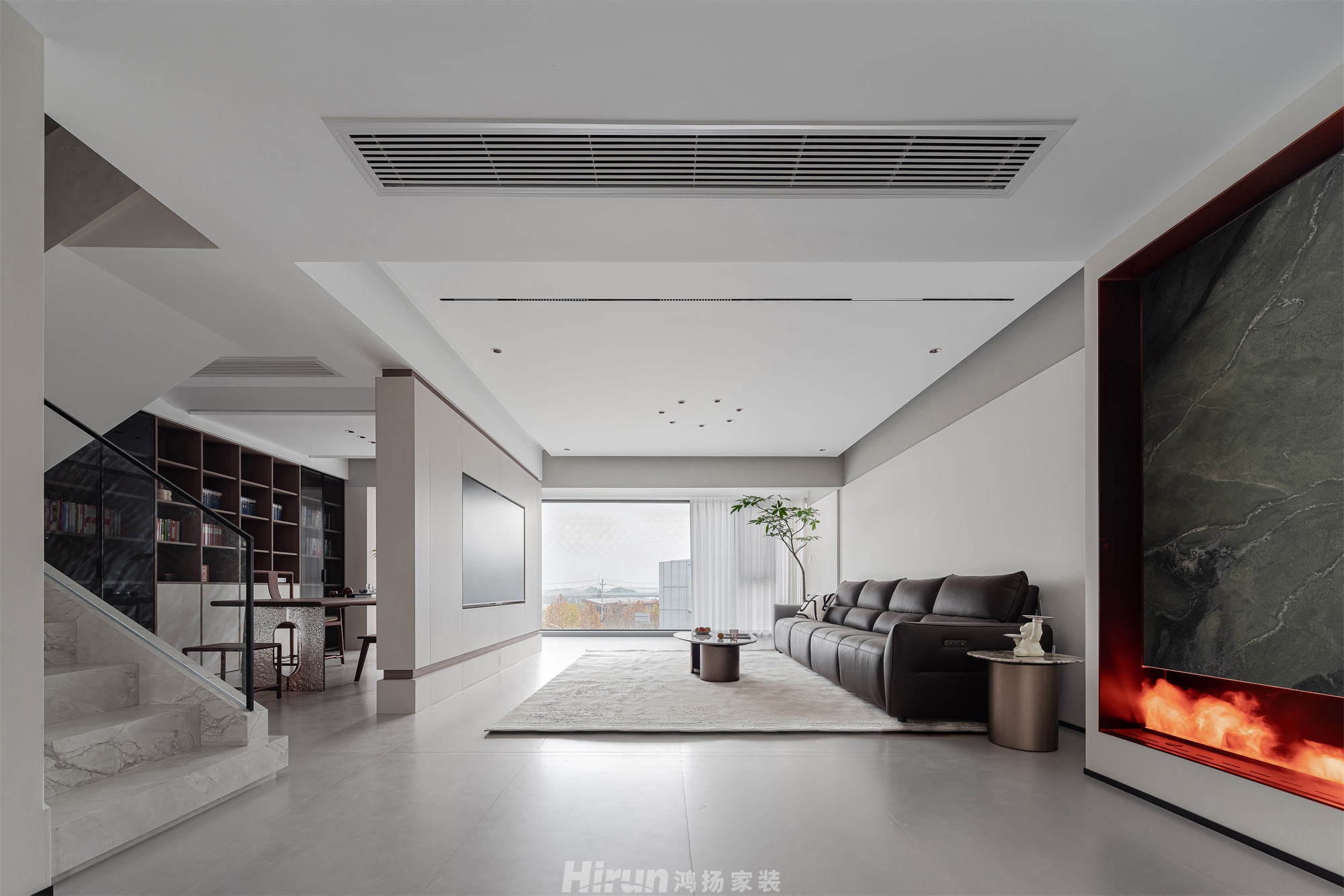 佳兆業(yè)城市廣場200㎡雅致現(xiàn)代五居室 裝修案例實(shí)景圖-1