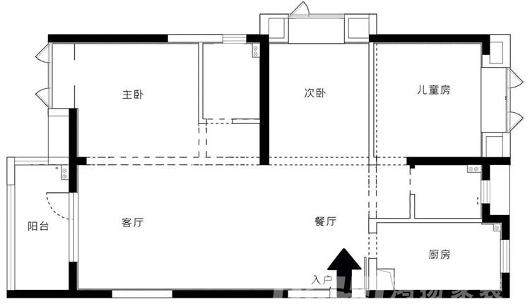 2022年房子怎么裝修好看，鴻揚家裝三居室“雅致灰調(diào)”裝修案例分享
