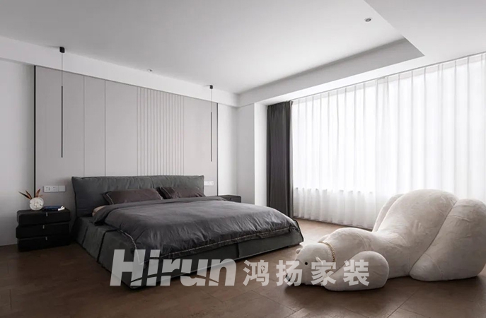300㎡純白復式：下沉會客廳，品茗暢談，享歲月靜好